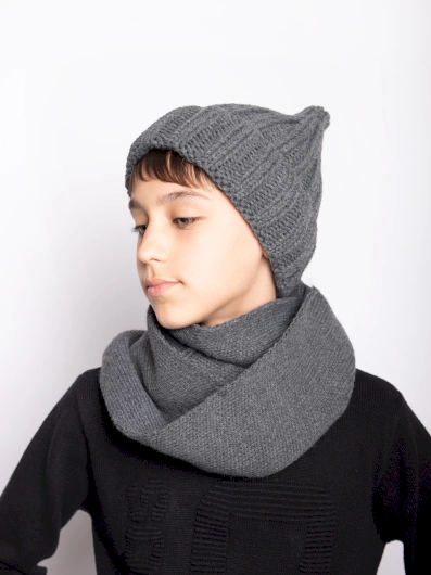 Комплект «Грем» (шапка + шарф)