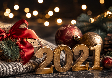 Поздравляем с наступающим Новым 2021 годом!